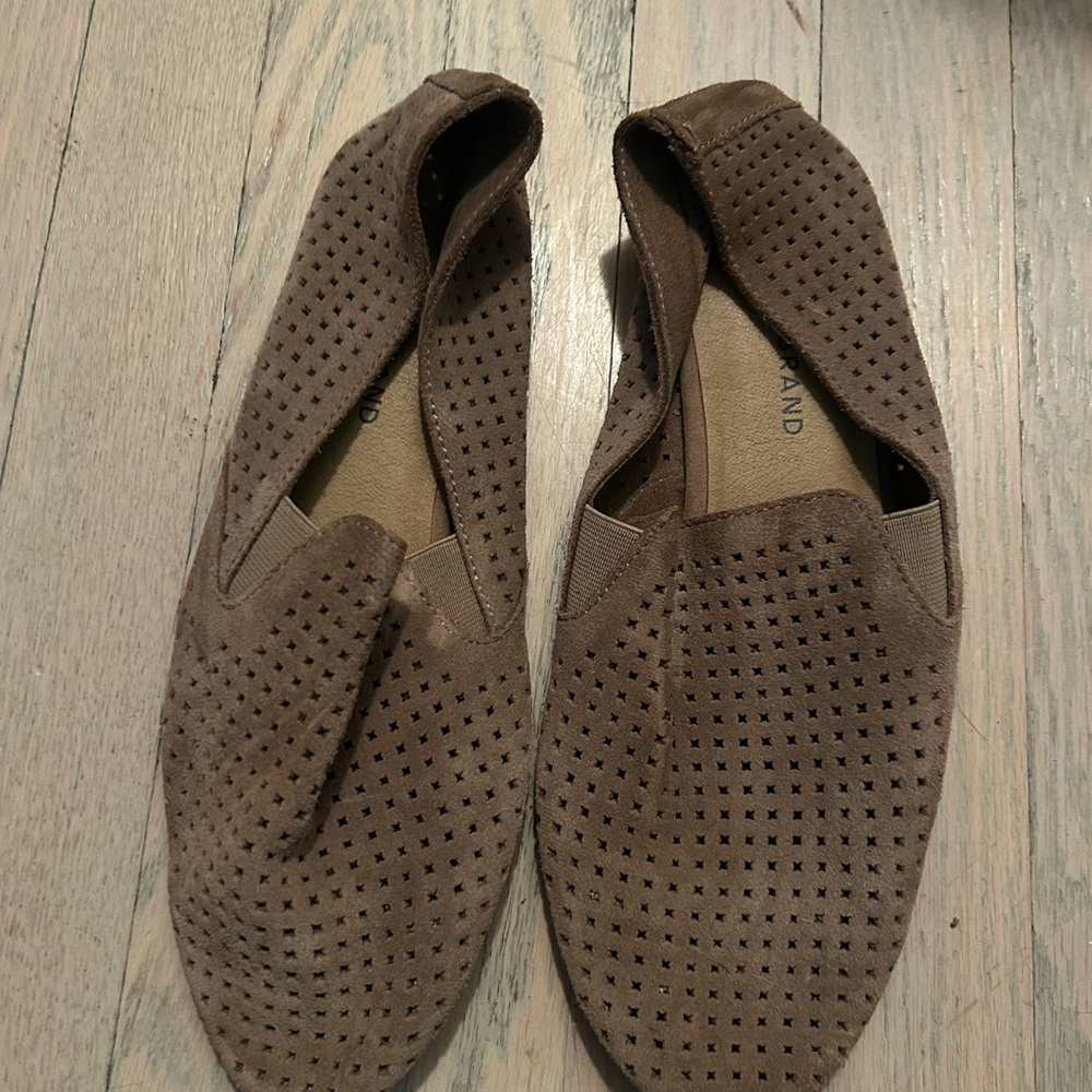 Lucky Brand Brown Slip-On Loafers